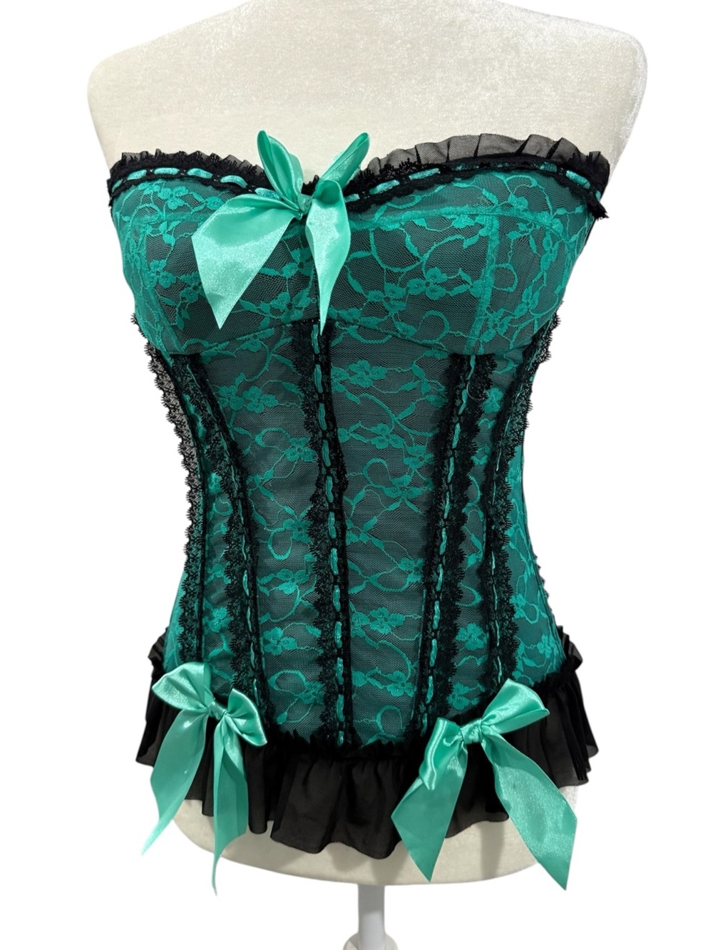 JUST SEXY INTIMATES Corset Strapless with Bows